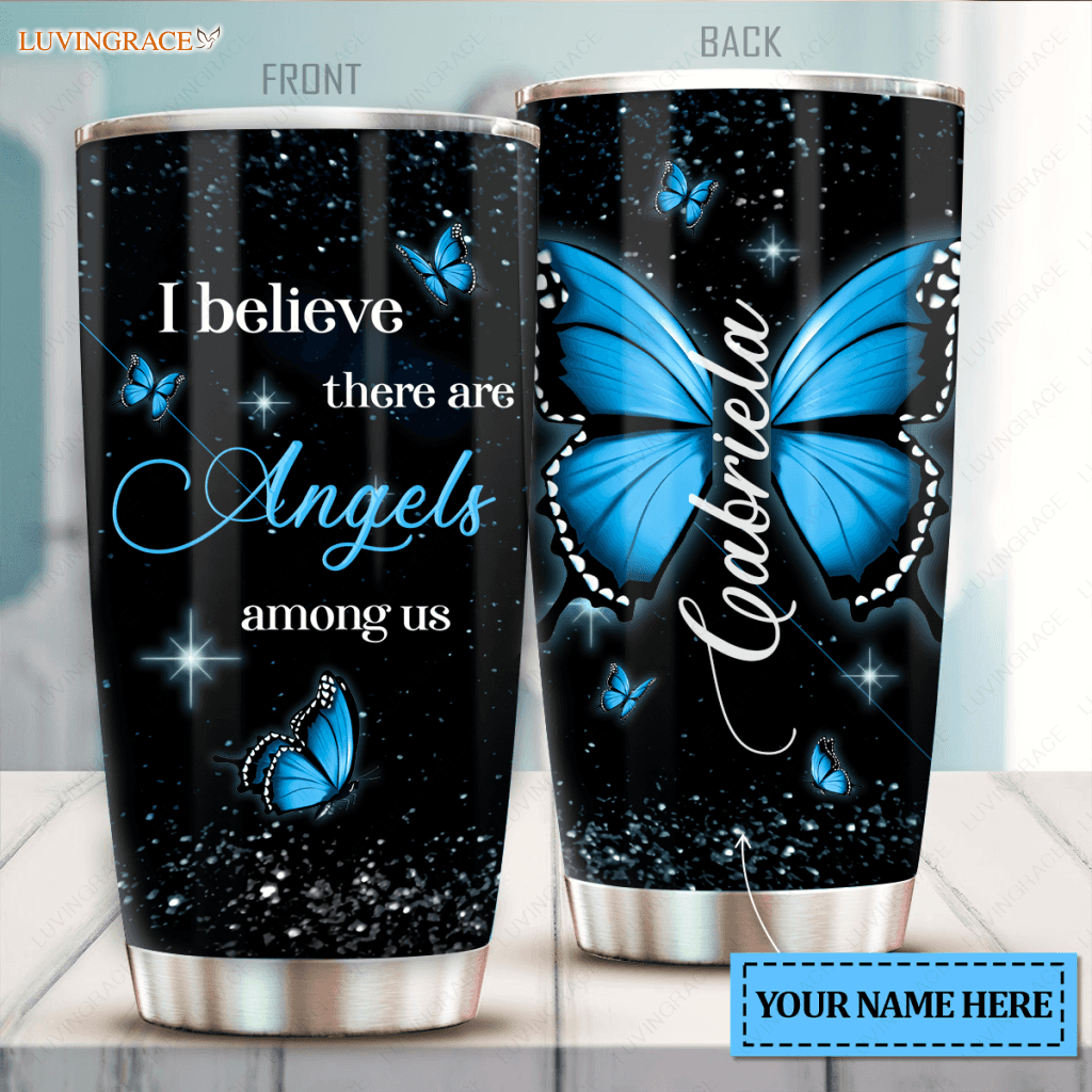 Angel Butterfly Personalized Tumbler Tumbler