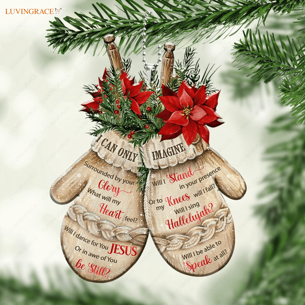 Christmas Gloves By Glory Ornament