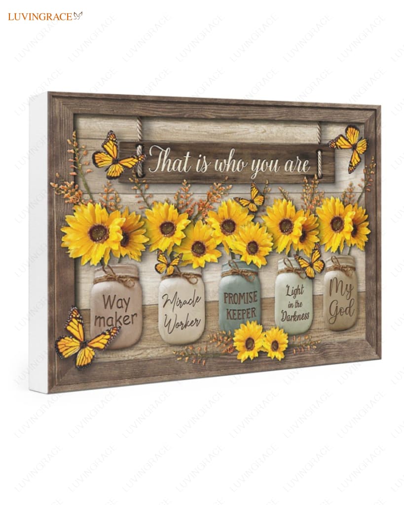 Sunflowers Way Maker Gallery Wrapped Canvas Prints Canvas