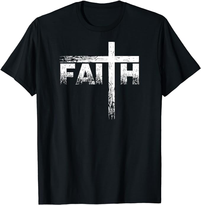 Christian Faith & Cross T-Shirt