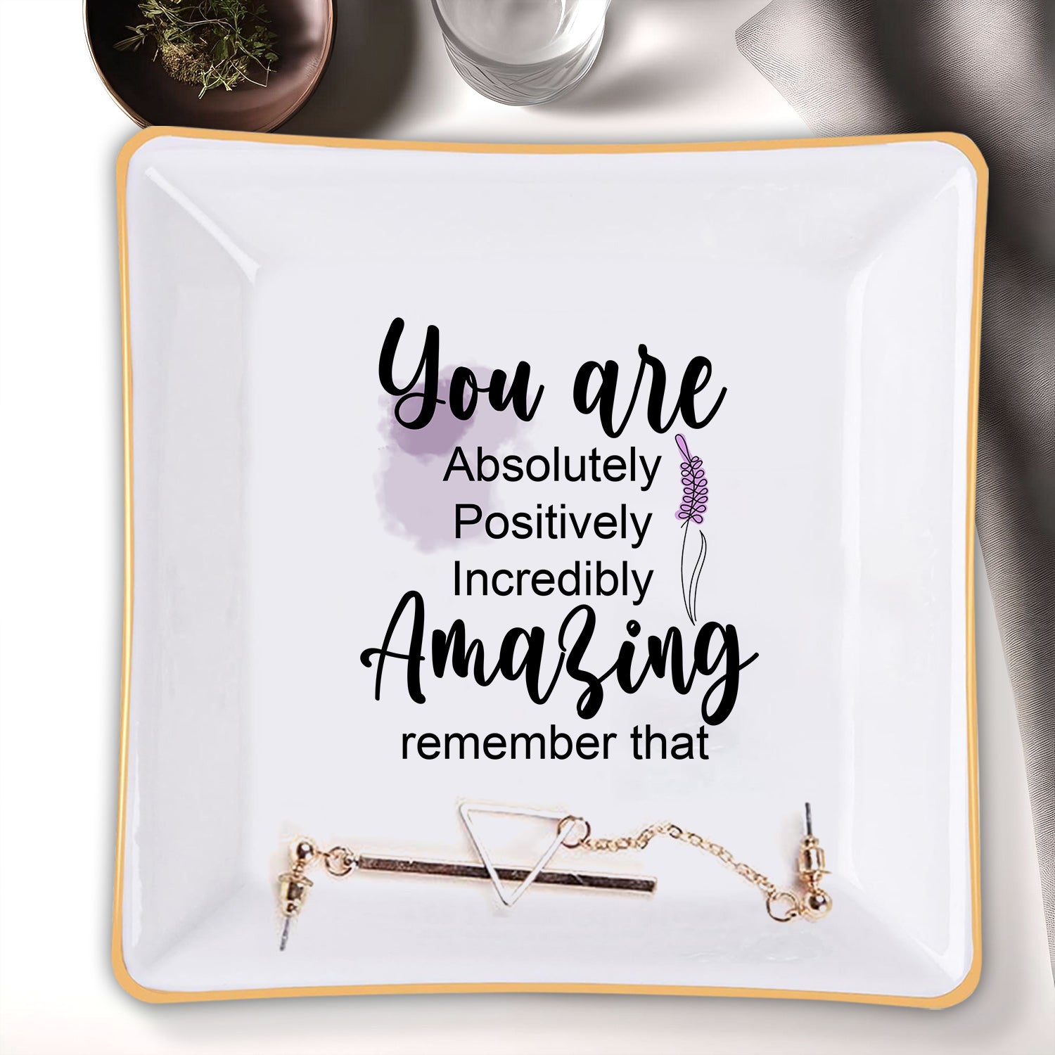 You Are Amazing Remember That Christian Gifts Inspirational Religious Gifts Ceramic Ring Dish