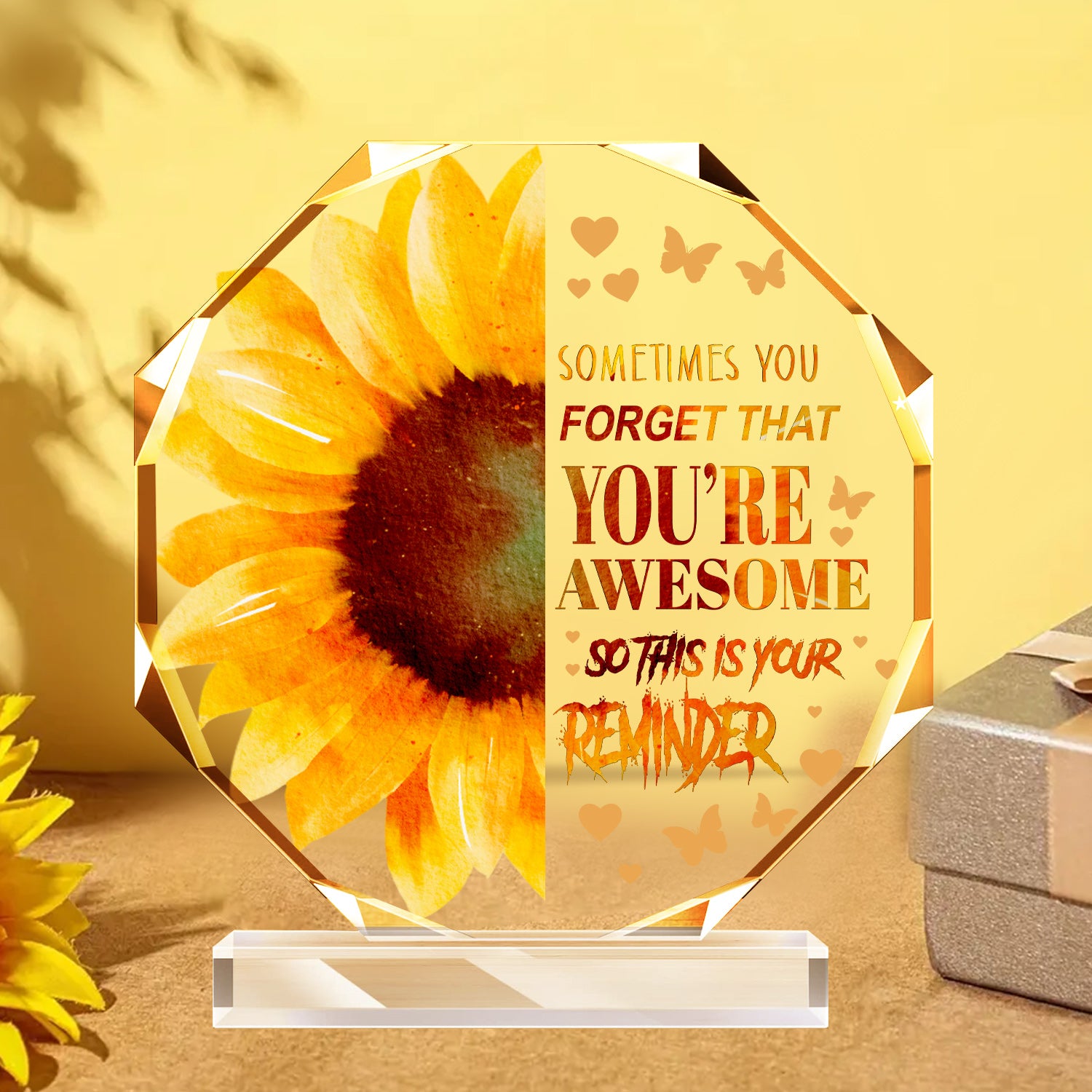 You Are Awesome Acrylic Plaque Birthday Gift For Women Her Inspirational Gifts Mother's Day Gift