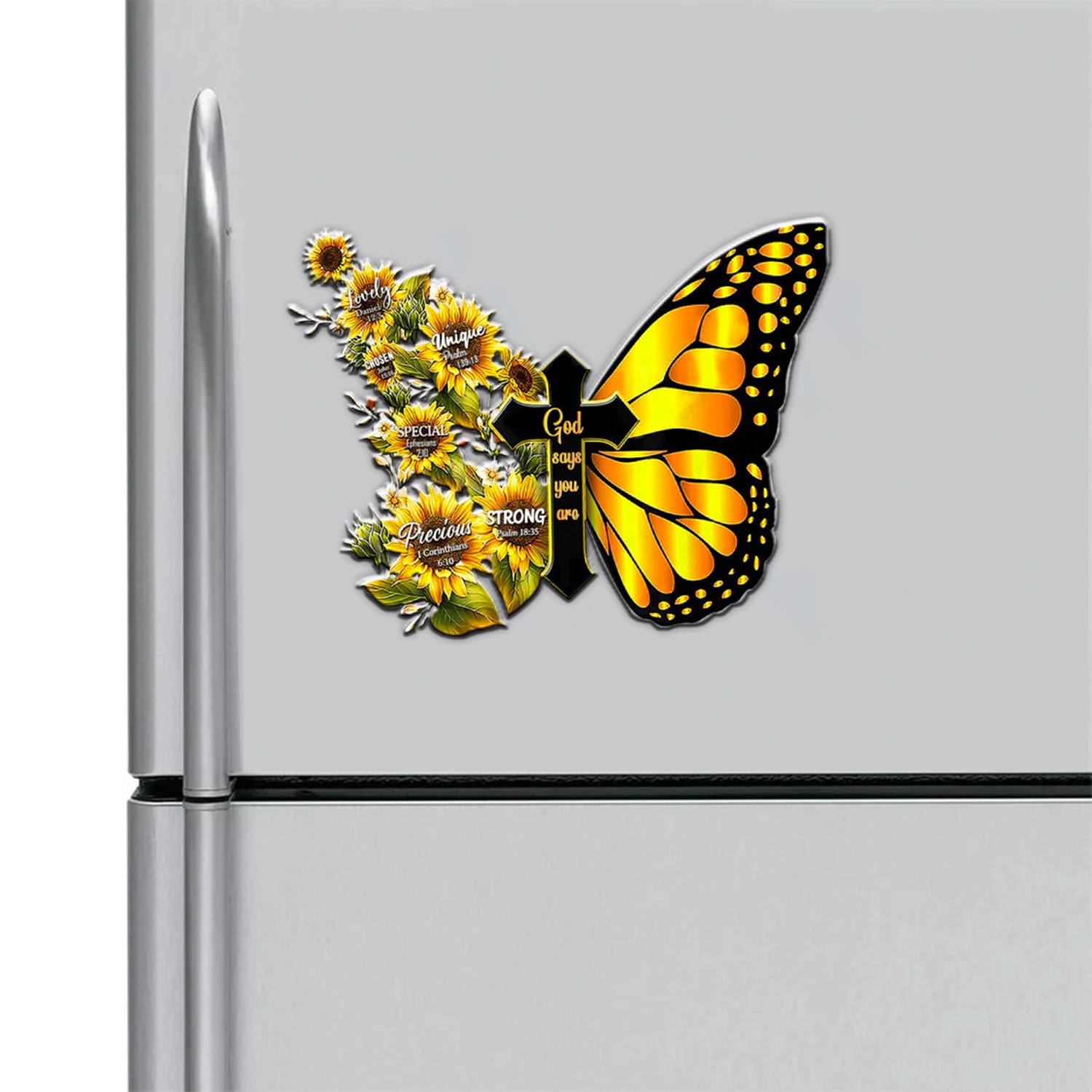 Butterfly You Are Inspirational Gifts Christian Gifts For Women Refrigerator Magnet Home Decor Magnet