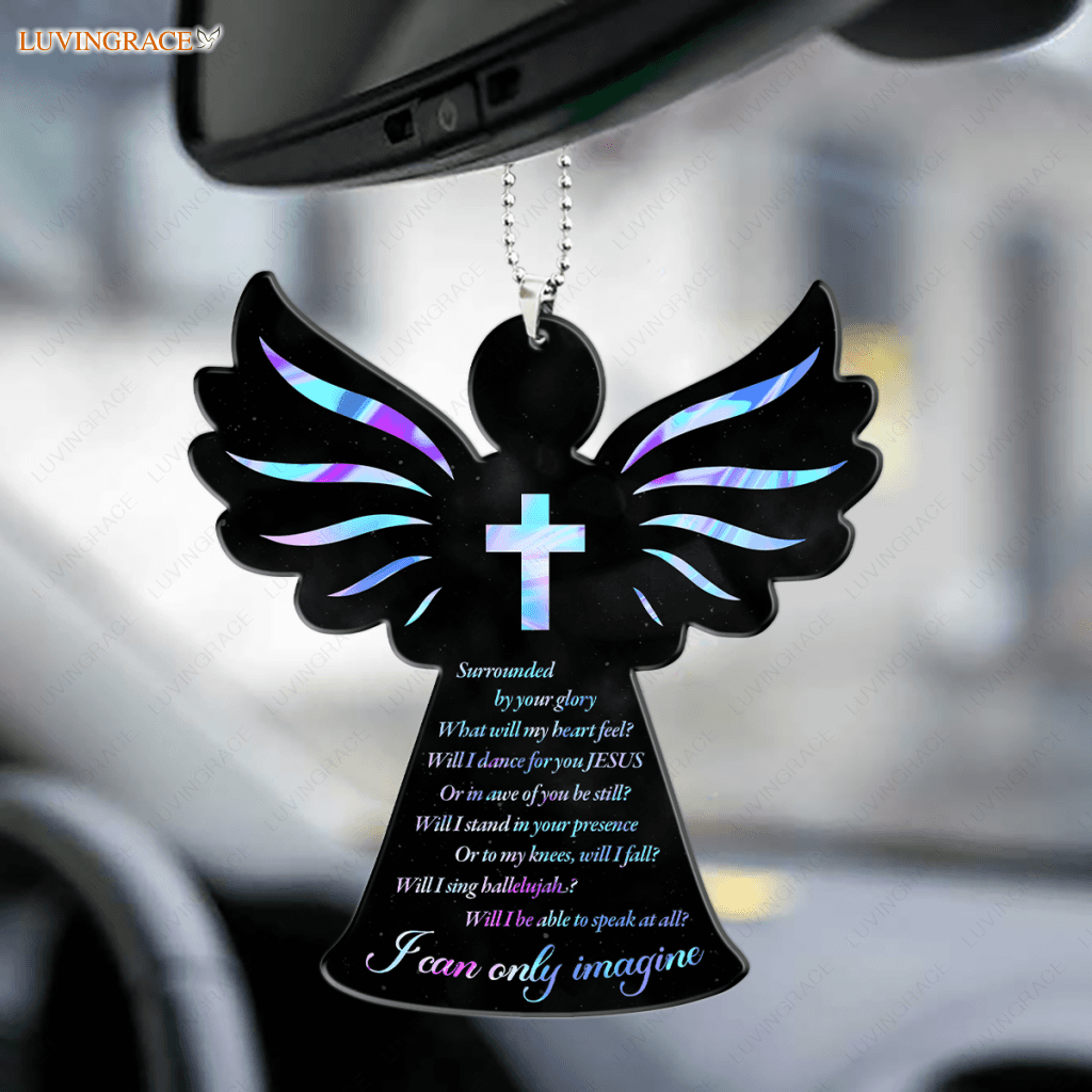 Angel Cross Glory Ornament