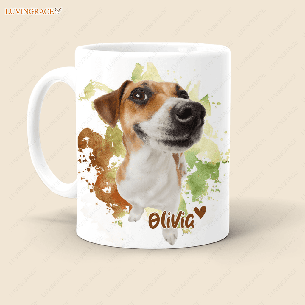 Artistic Masterpiece Pet Mug From Photo - Personalized Custom Ceramic