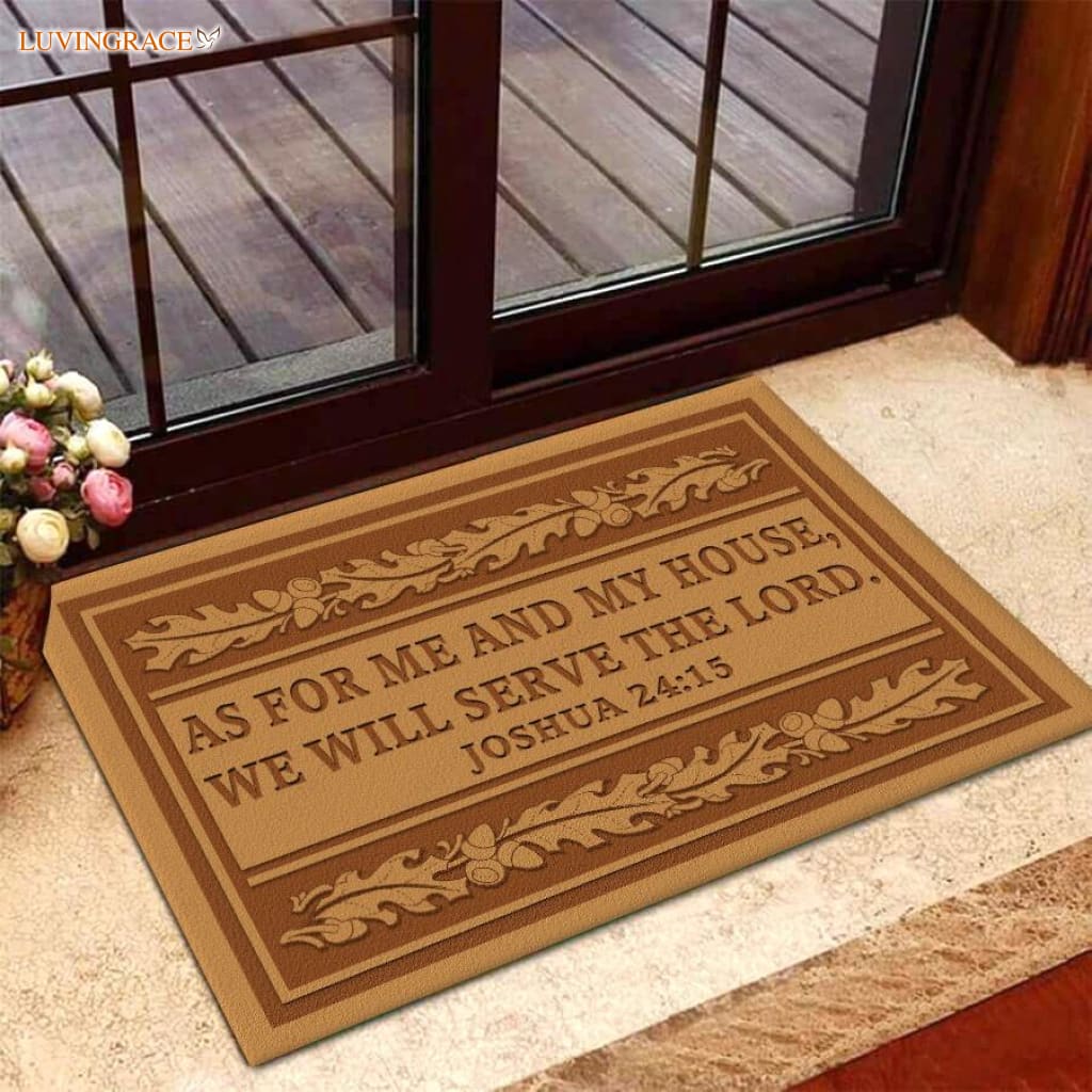 As For Me And My House Doormat