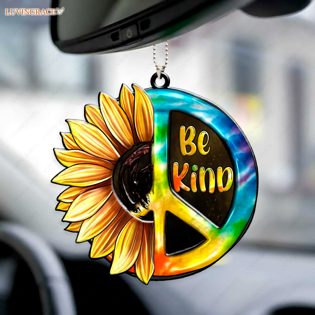 Be Kind Car Hanging Ornament