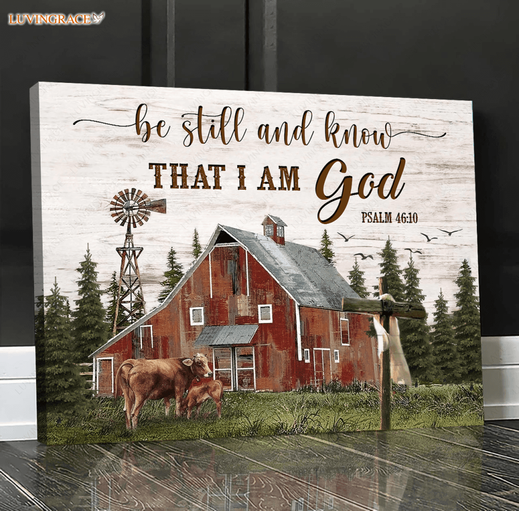 Be Still And Know That Im God Wall Art