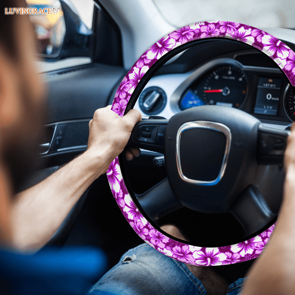 Hibiscus steering deals wheel cover