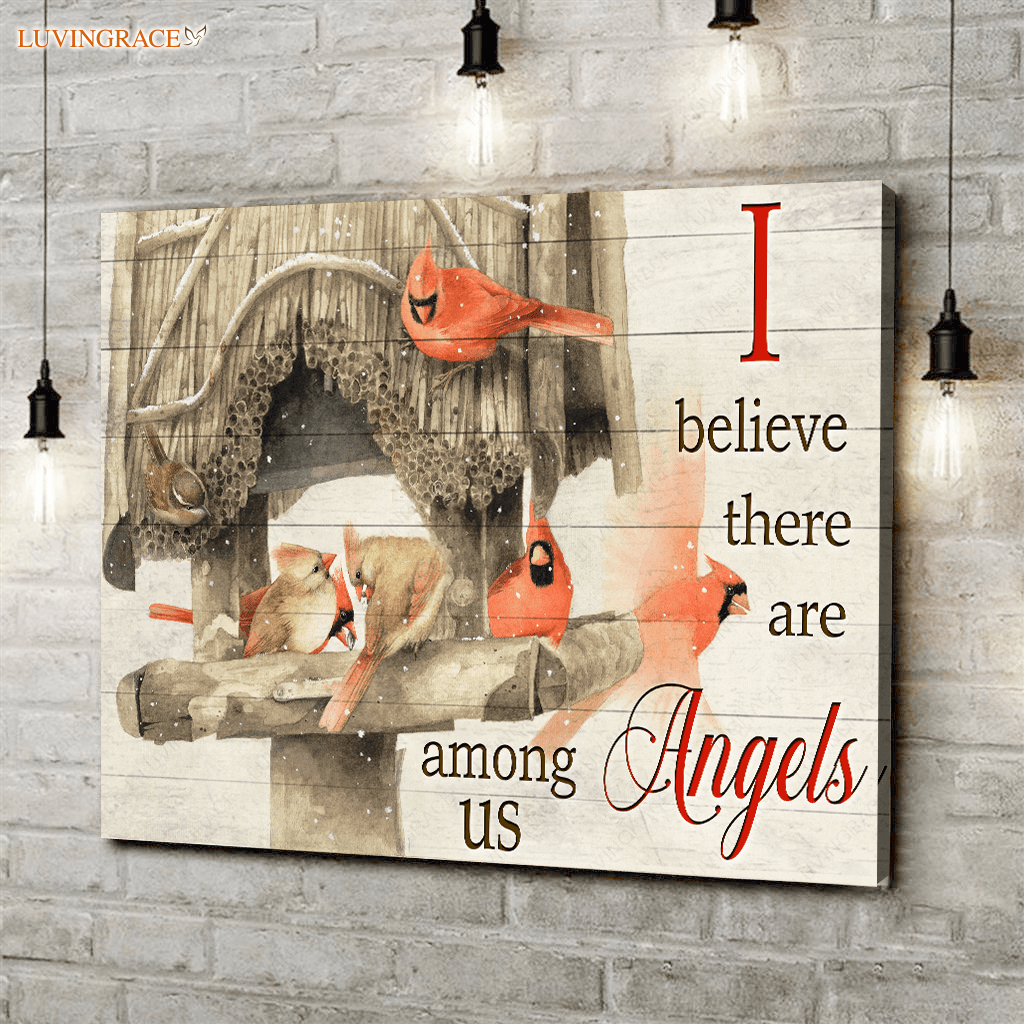 Cardinals Nest Of Angels Wall Art Canvas