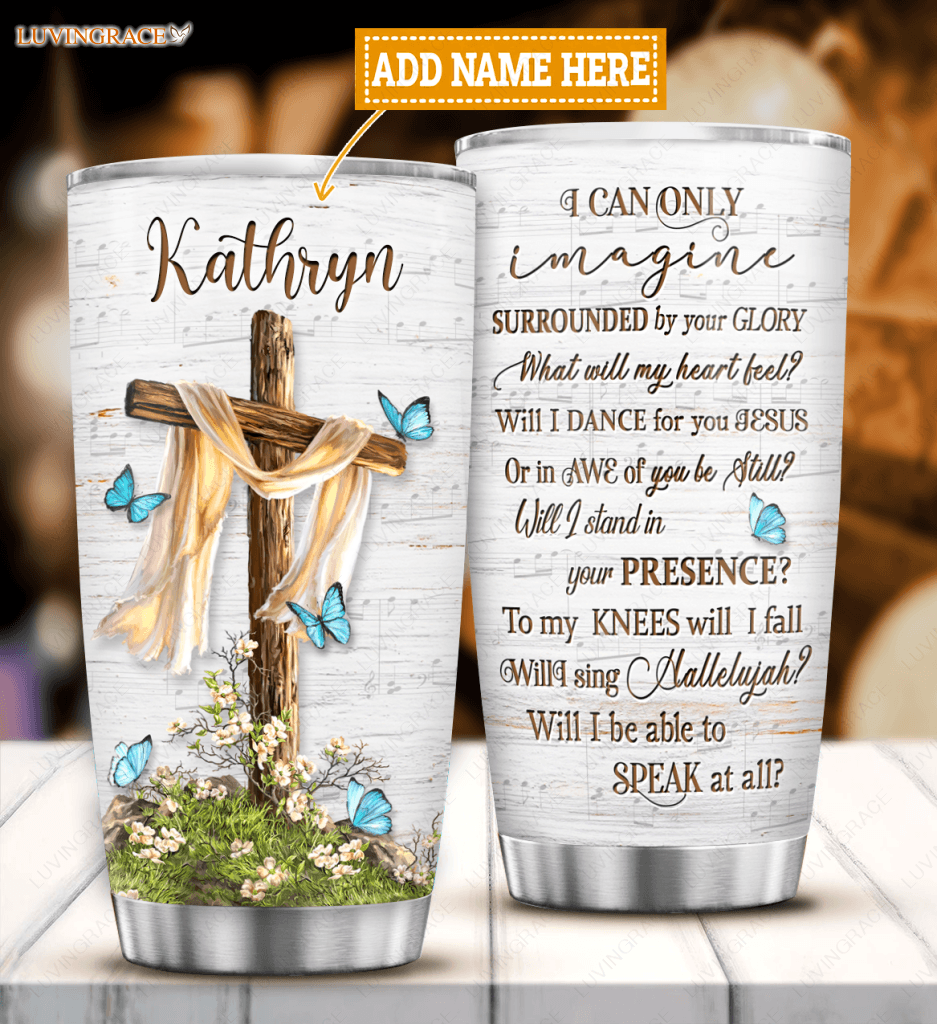 Cross By Glory Personalized Tumbler Tumbler