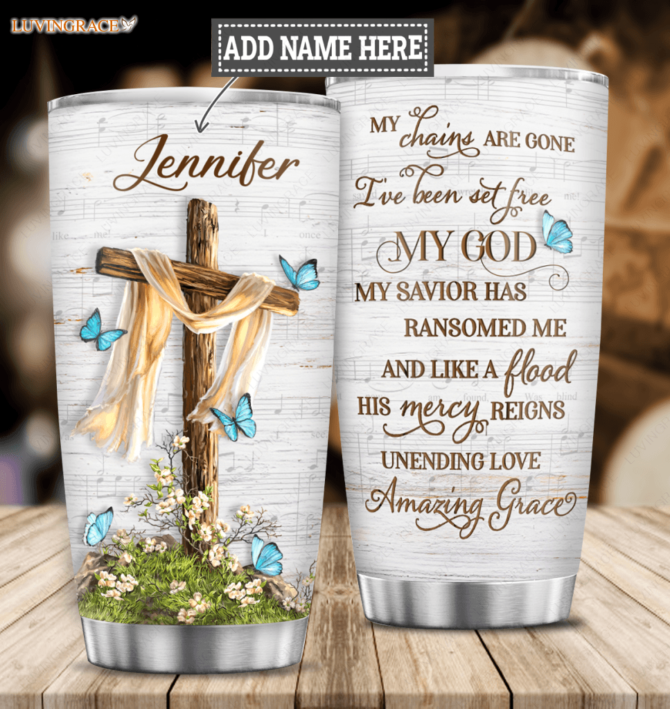 Cross Chains Are Gone Personalized Tumbler Tumbler