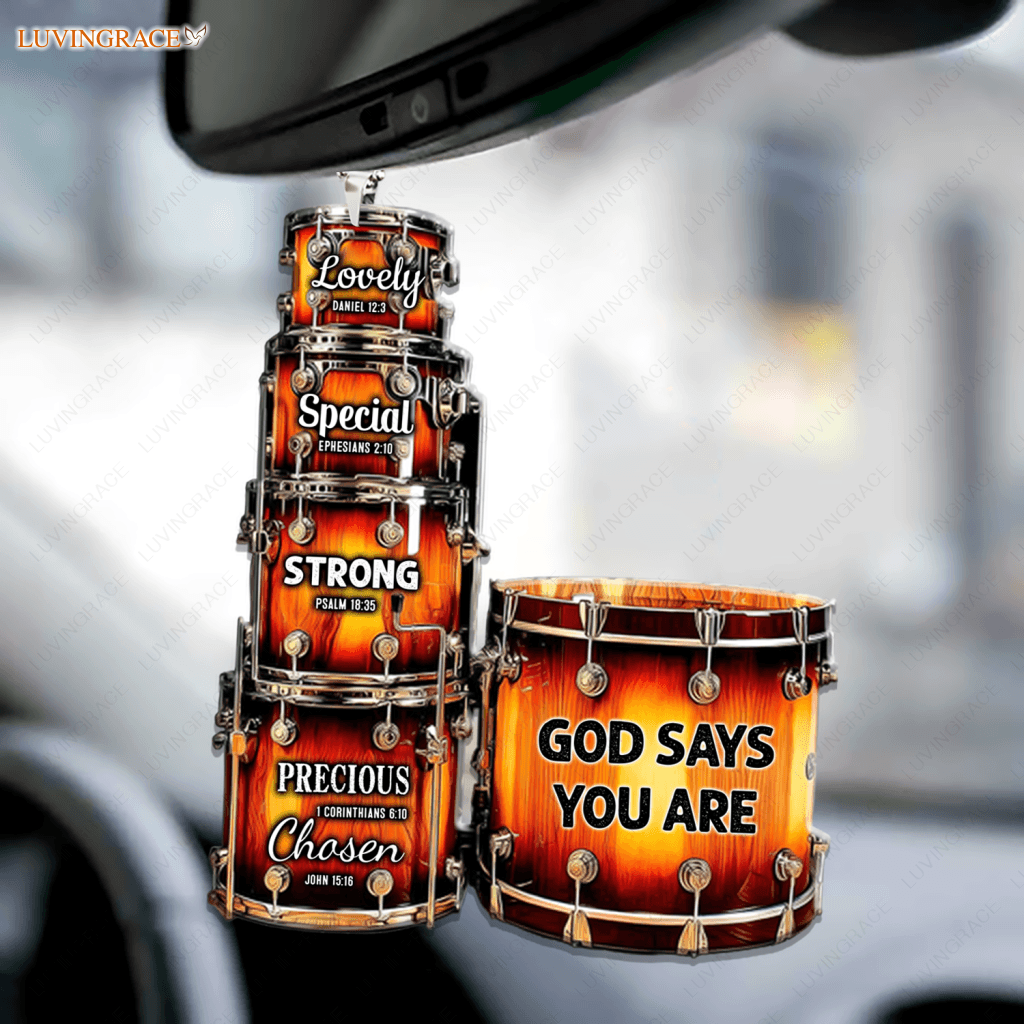 Drum Lover God Says You Are Ornament
