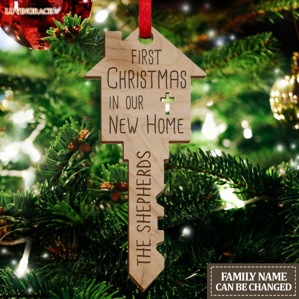 First Home Personalized Ornament