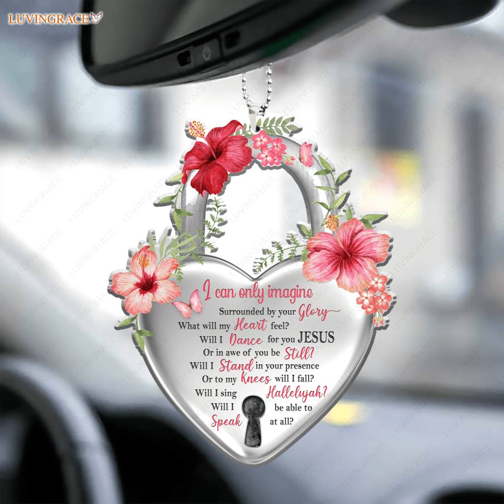 Floral Lock By Glory Ornament