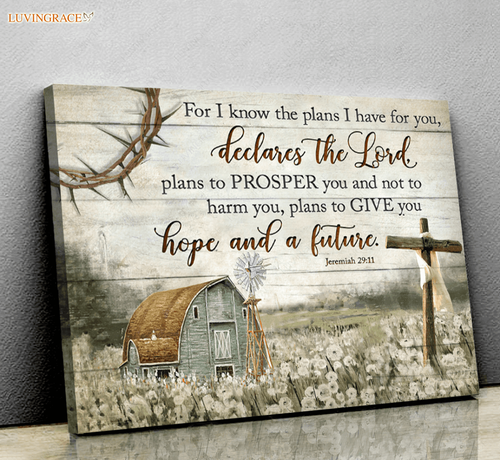 For I Know The Plans Have You Wall Art