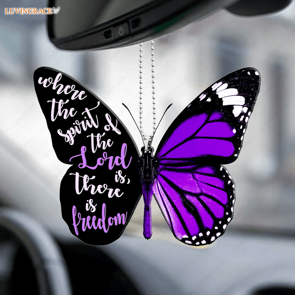 Freedom Butterfly Ornament
