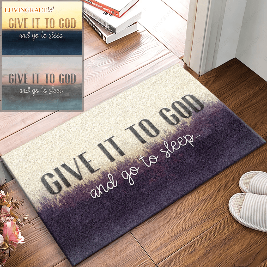 Give It To God Doormat