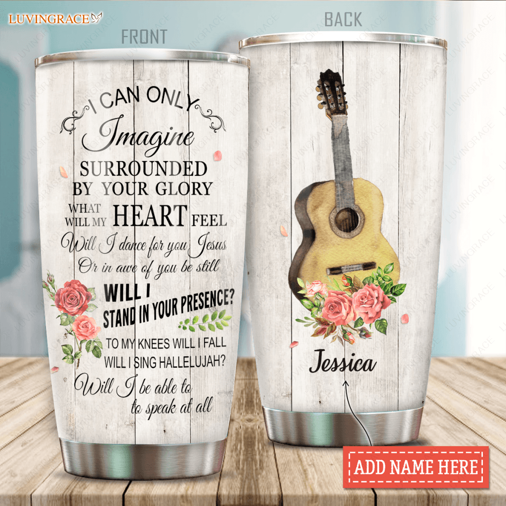 Guitar Surrounded By Glory Customized Tumbler Tumbler