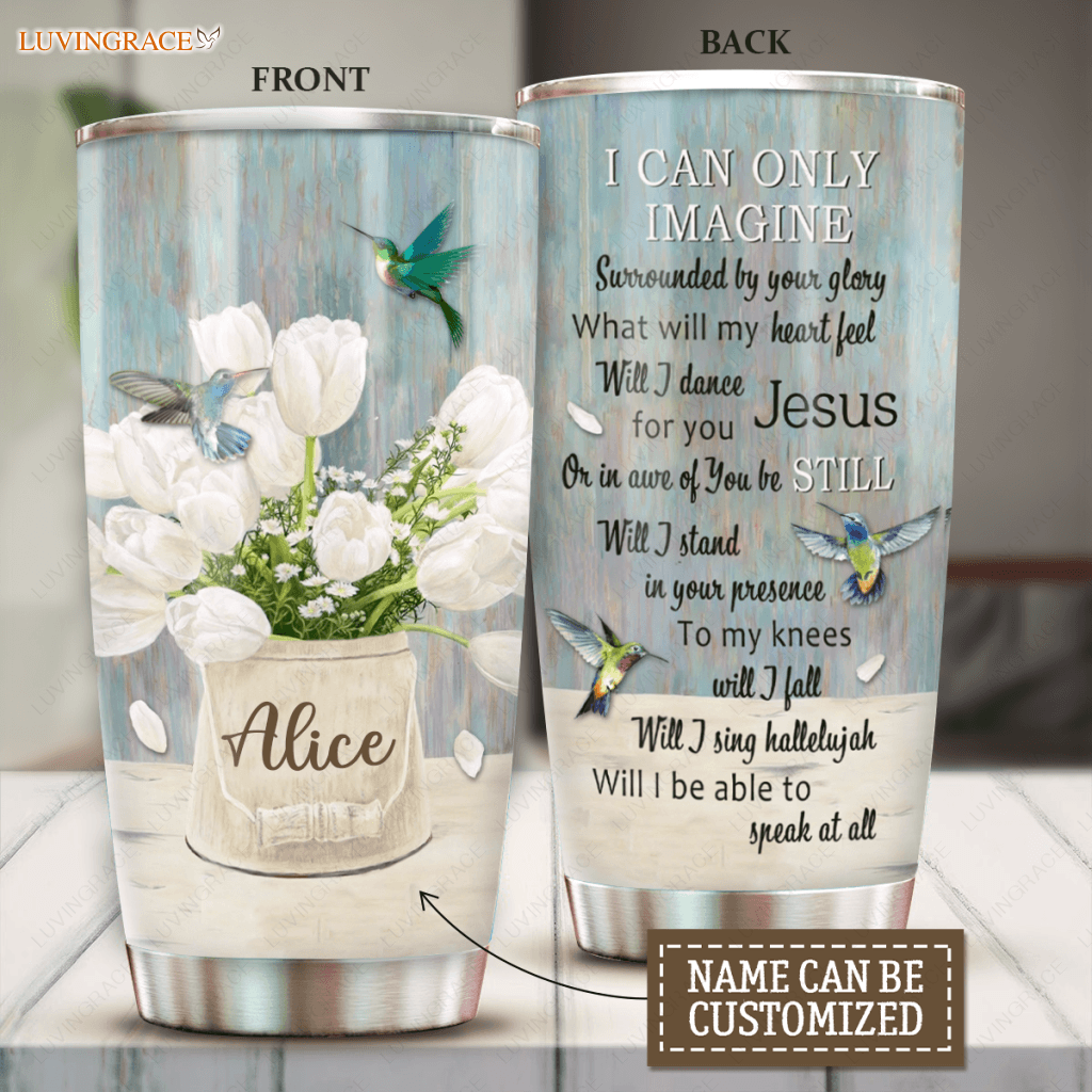 Hummingbird Surrounded By Glory Personalized Tumbler Tumbler
