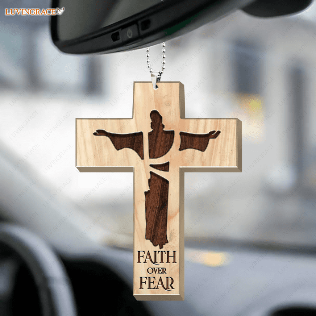 Jesus Cross Faith Ornament