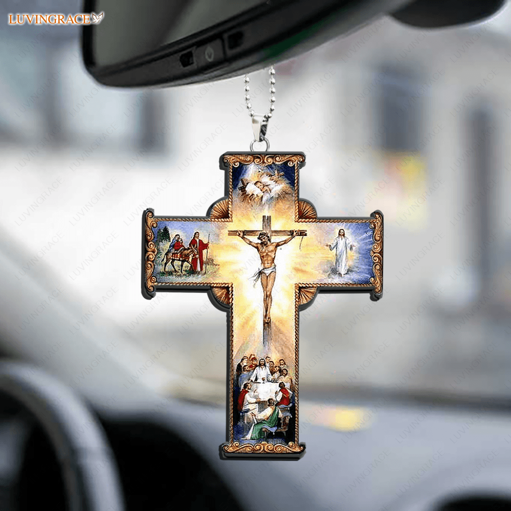 Jesus Cross Ornament