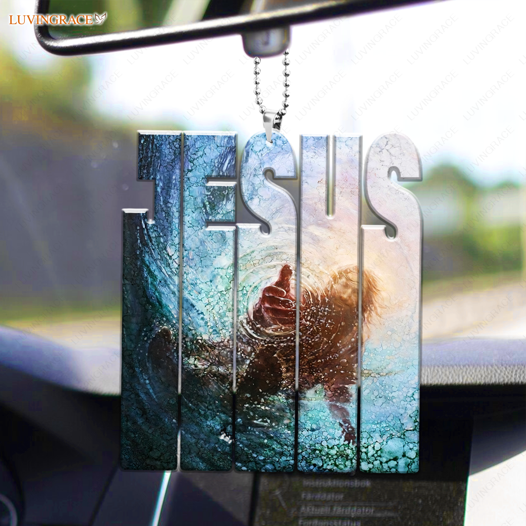 Jesus Saves Ornament