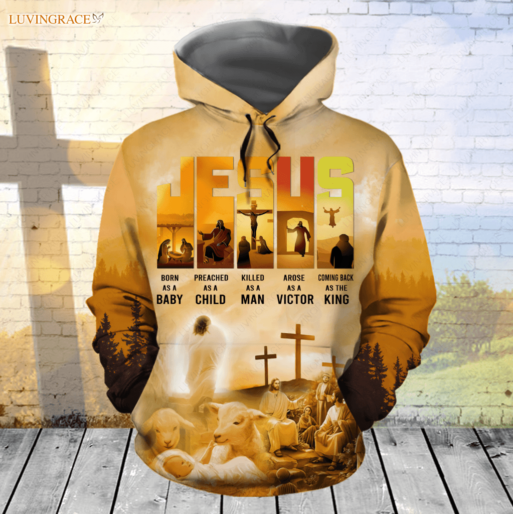 Life Of Jesus Hoodie / S