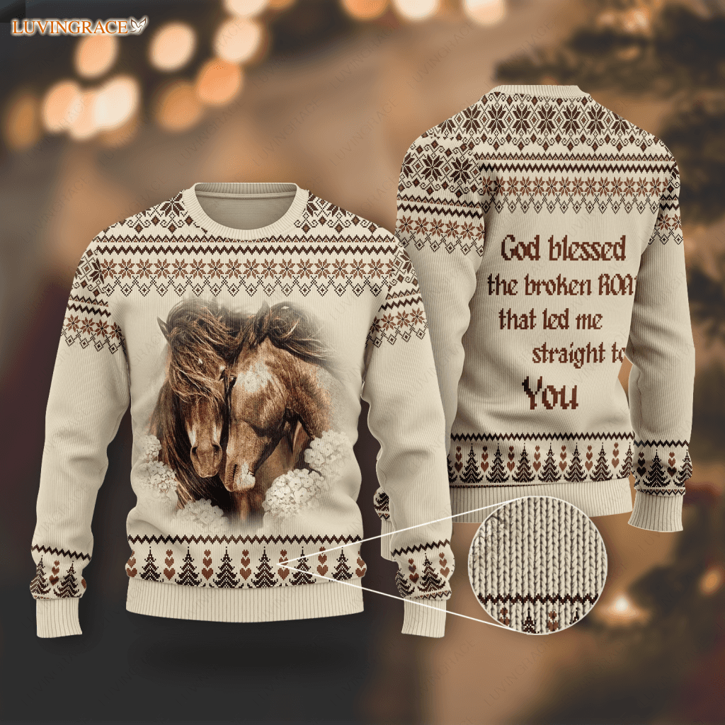 Christmas sweater hot sale deer mating