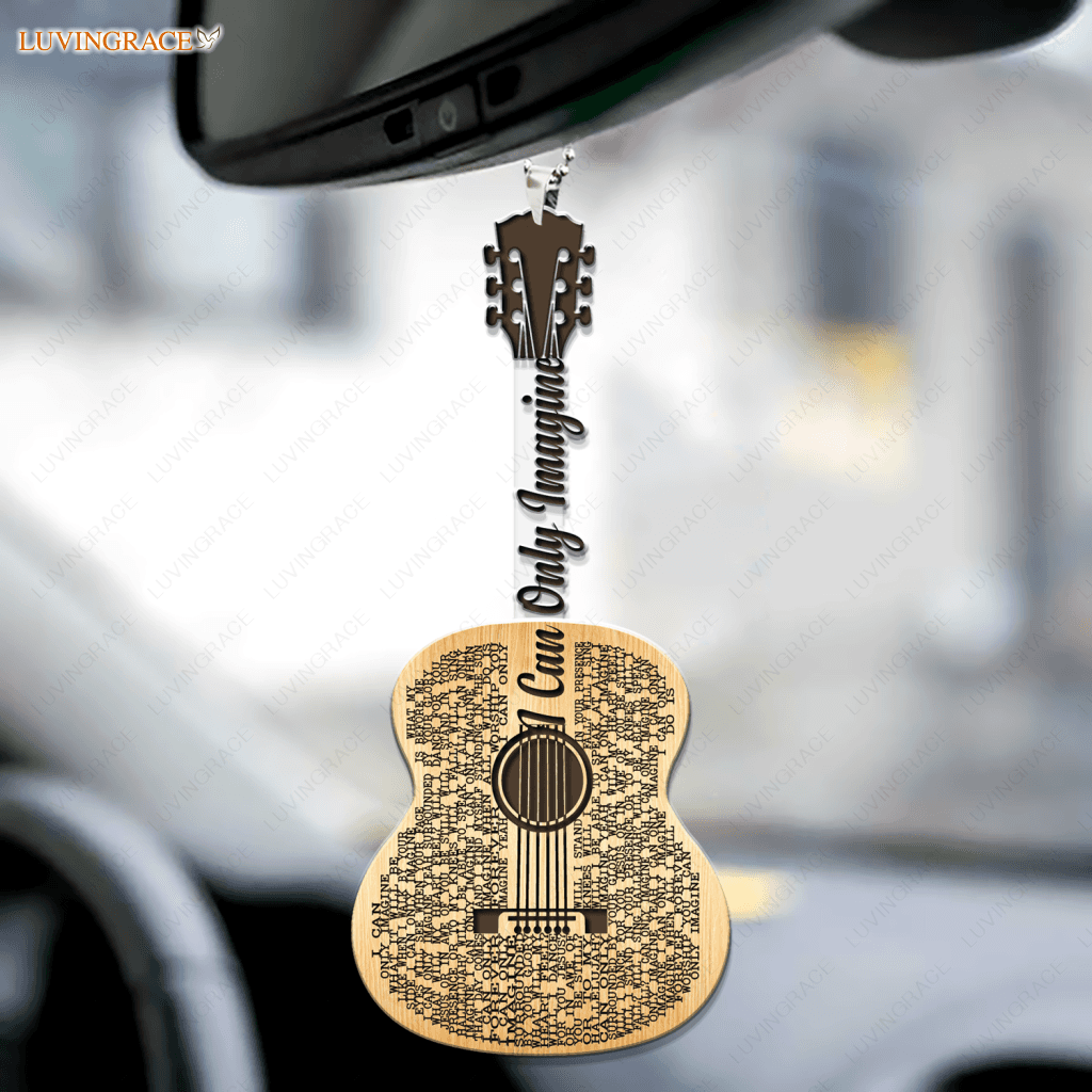 Lyrics Guitar Surrounded By The Glory Ornament