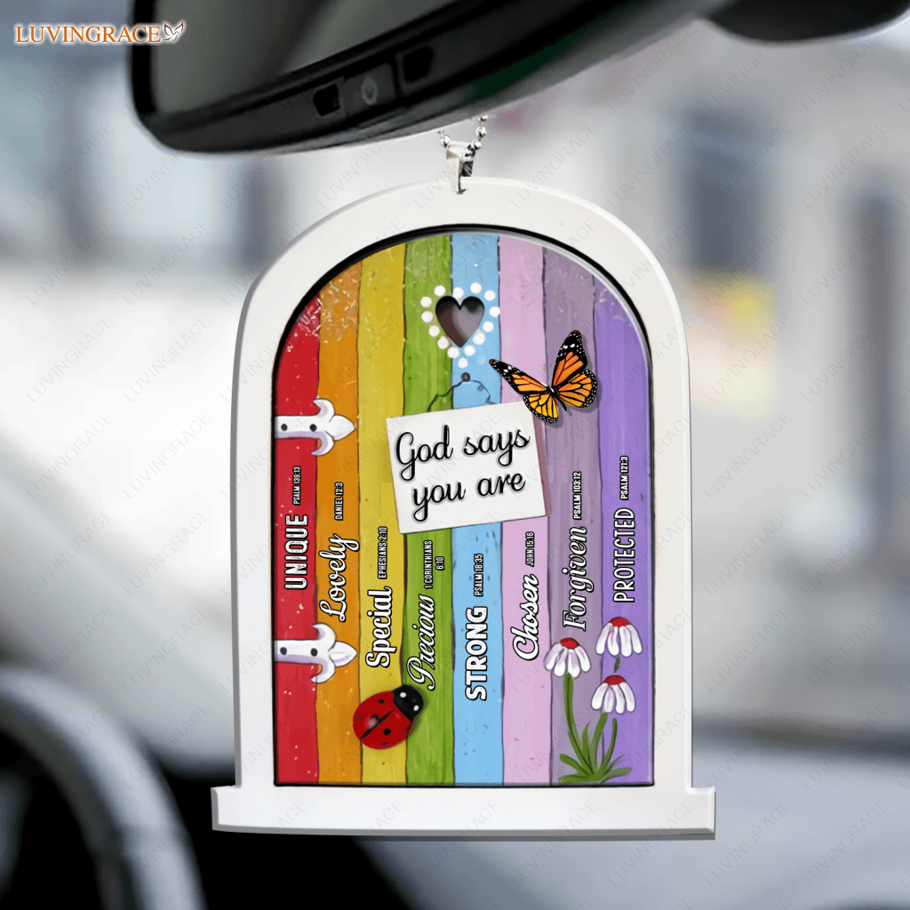 Magic Fairy Door God Says You Are Ornament