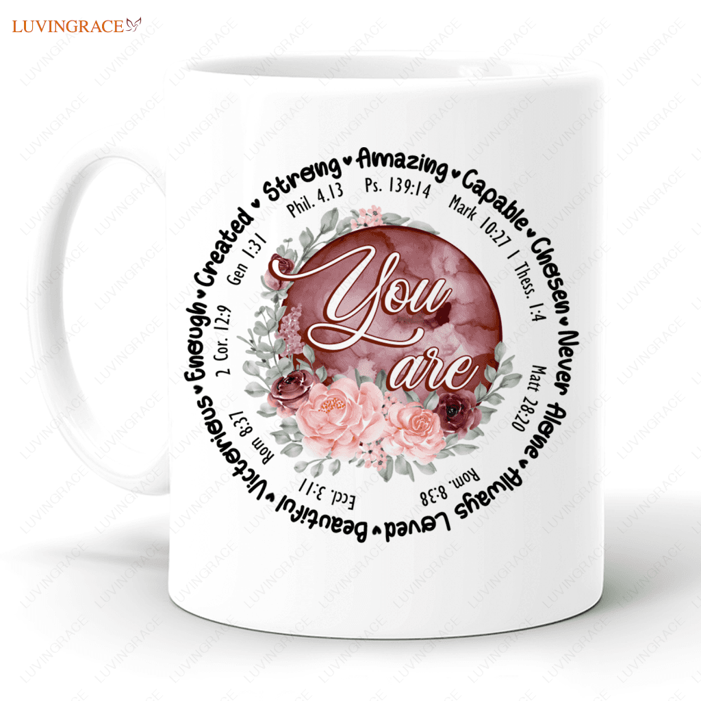 Mug Gifts For Women Mom Friend - Christian Inspirational Religious Birthday Ceramic