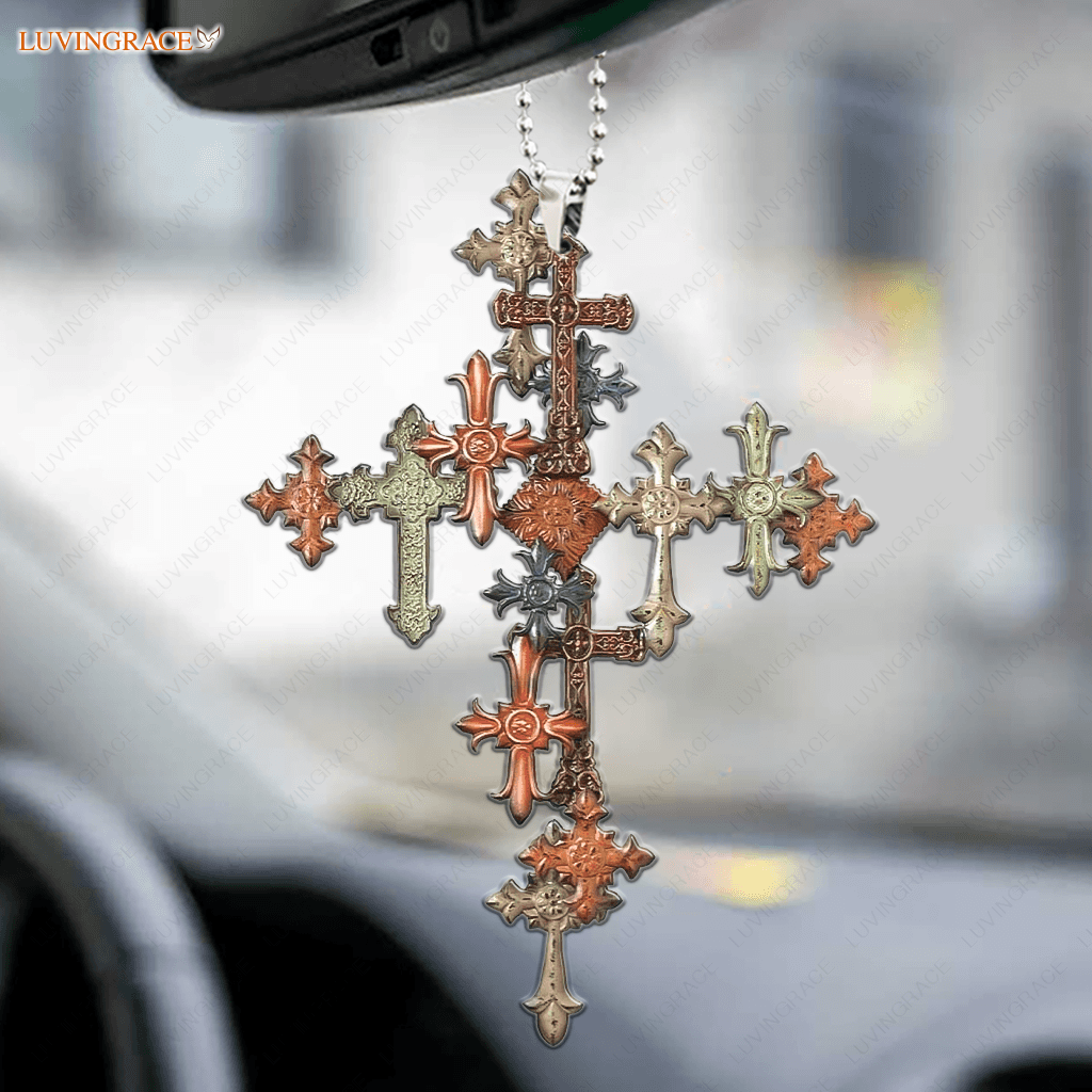 Nautical Cross Ornament