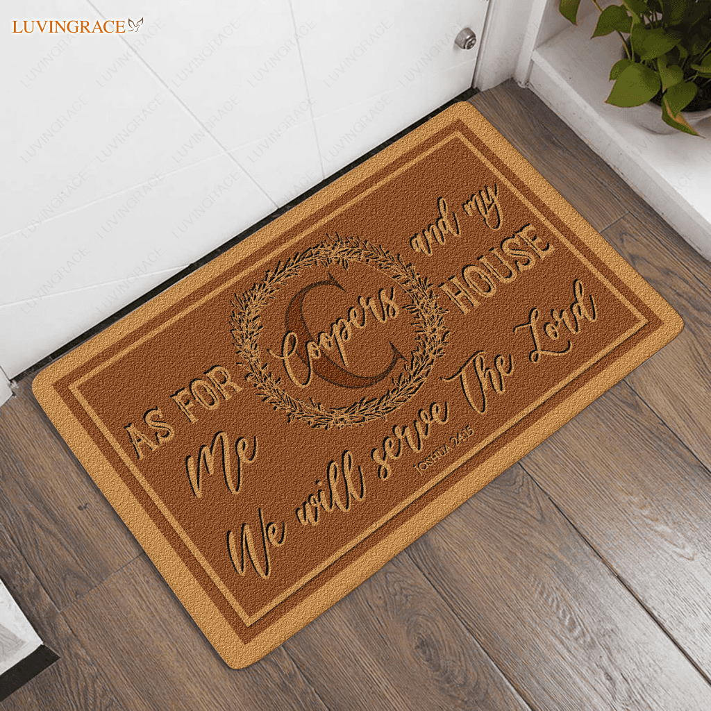 Personalized As For Me Doormat