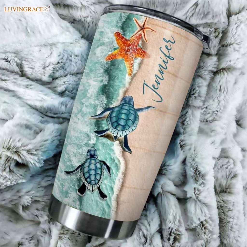 Summer Vibes Reusable Water Bottle - My Turtle And I