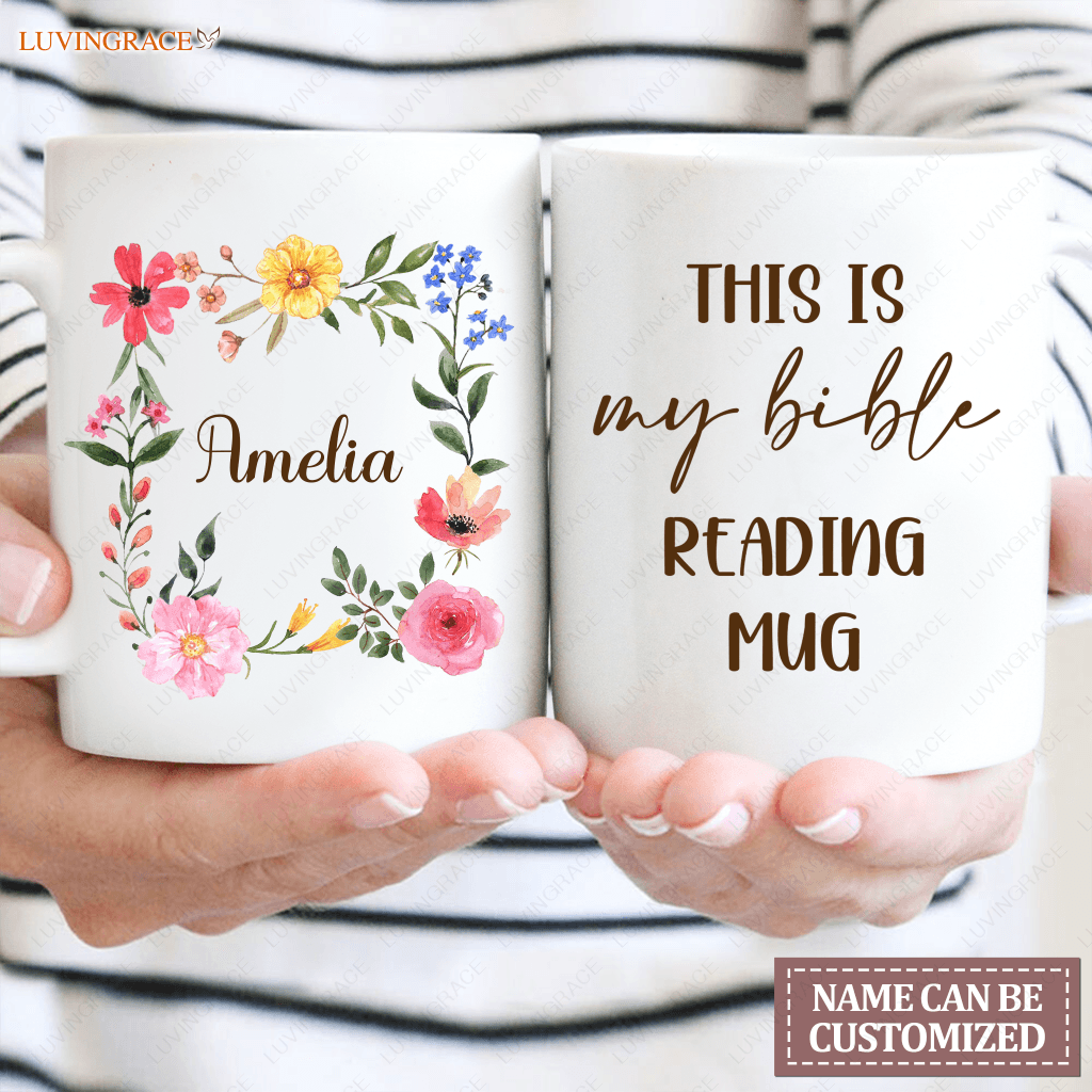 This Is My Bible Reading Personalized Mug Ceramic