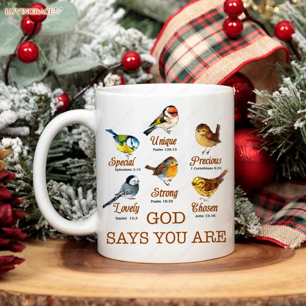 Types Of Birds God Says You Are Mug Ceramic