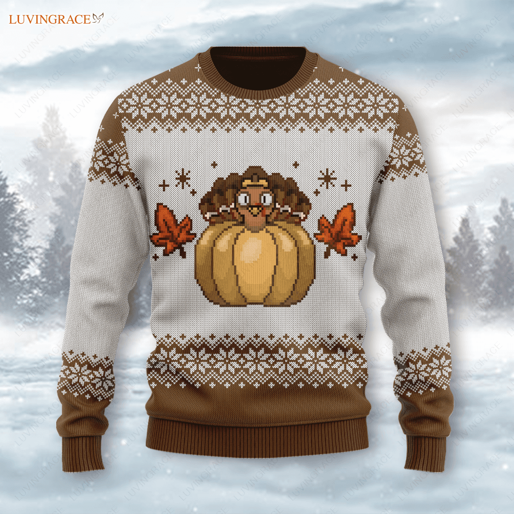 Tacky 2025 thanksgiving sweaters