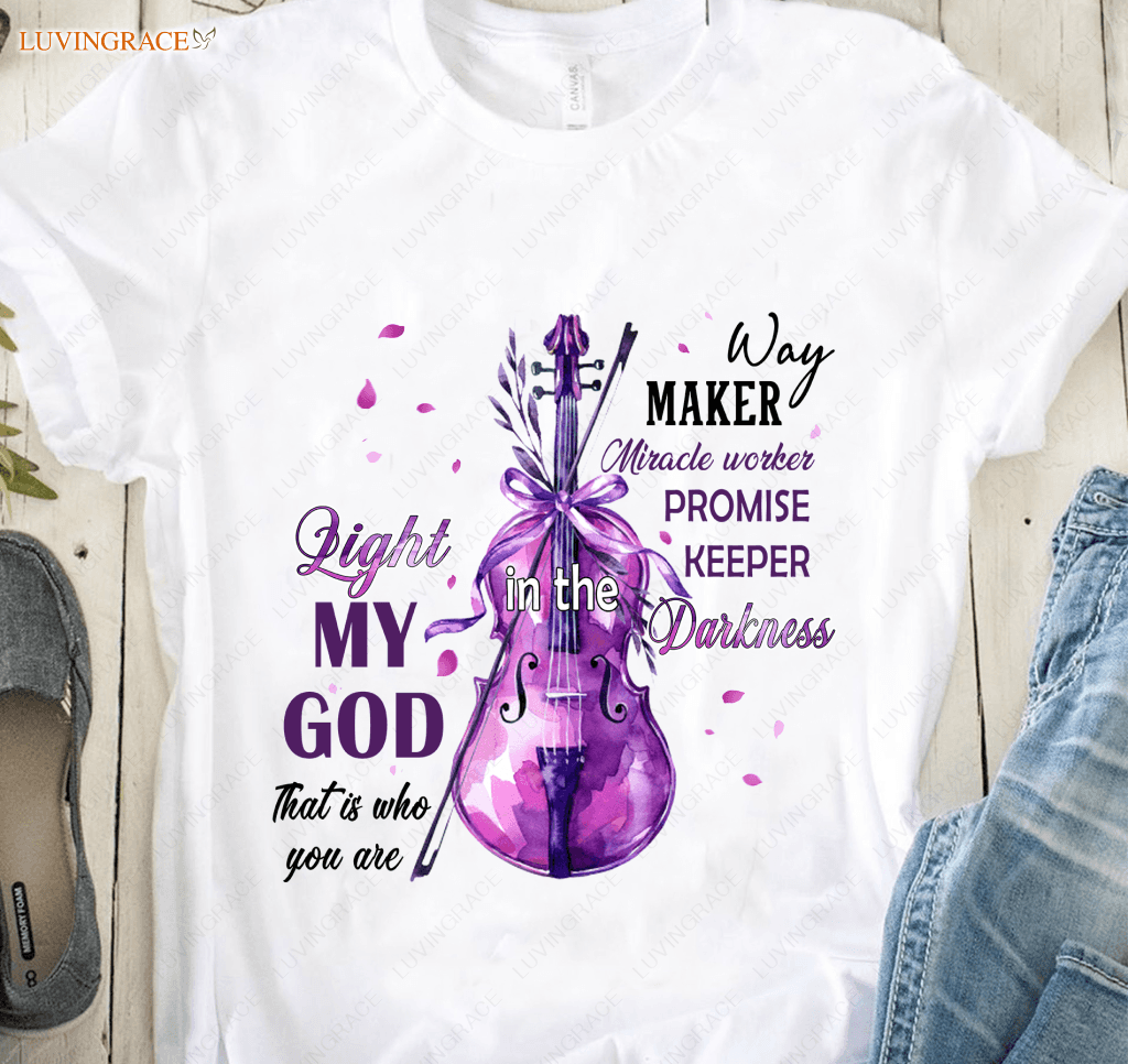 Violin Melody Of Waymaker Tshirt Shirt