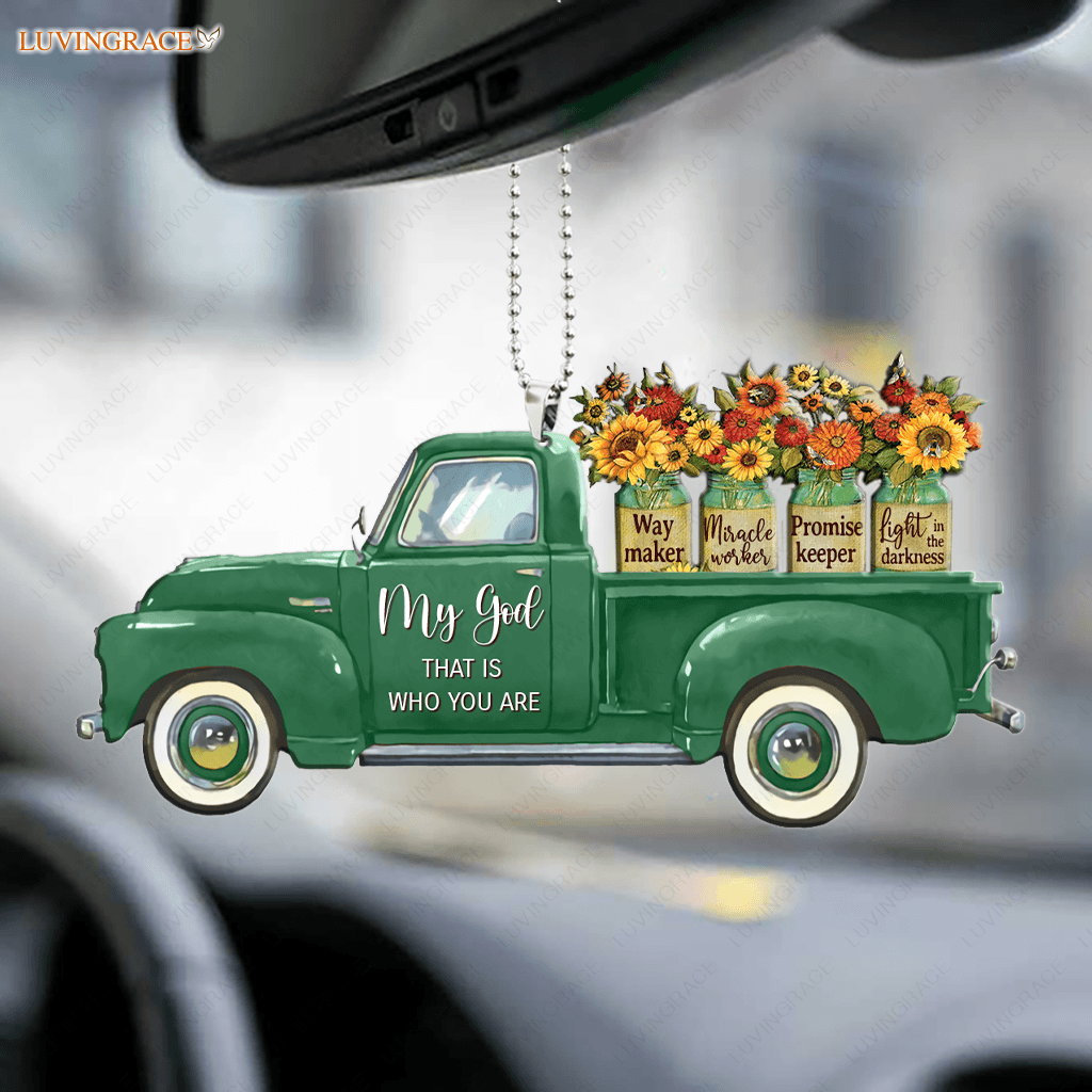 Way Maker Truck Ornament