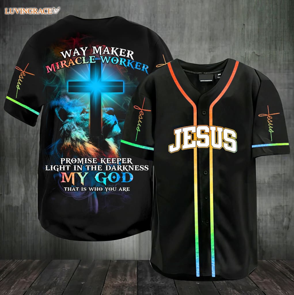Waymaker Color Baseball Jersey Shirt