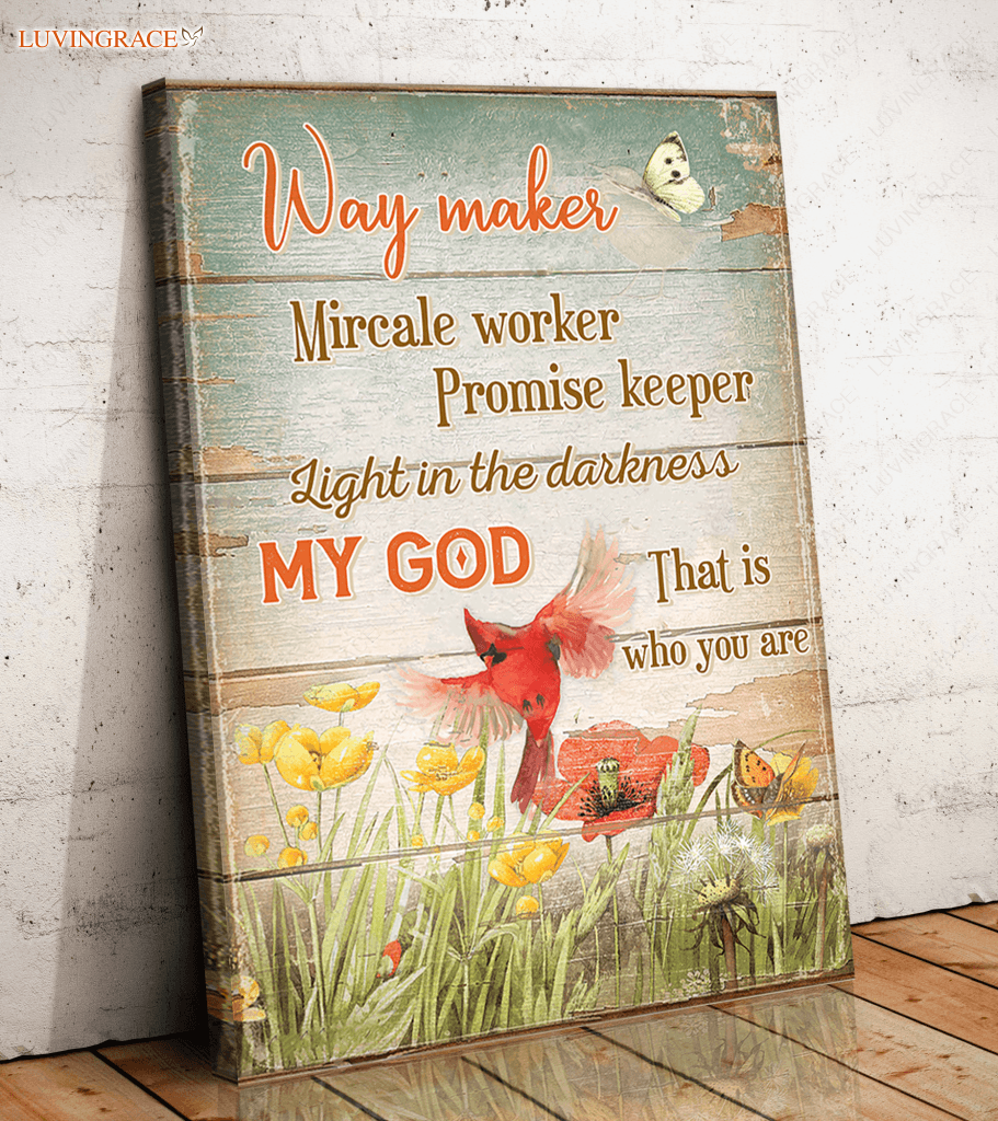 Wild Fauna Flower Waymaker Wall Art