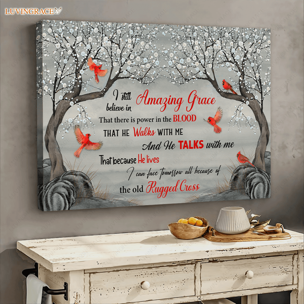 Willow Tree Of Amazing Grace Wall Art Canvas